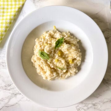 lemon risotto recipe