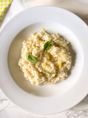 lemon risotto recipe