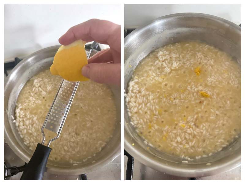 lemon risotto recipe step 4