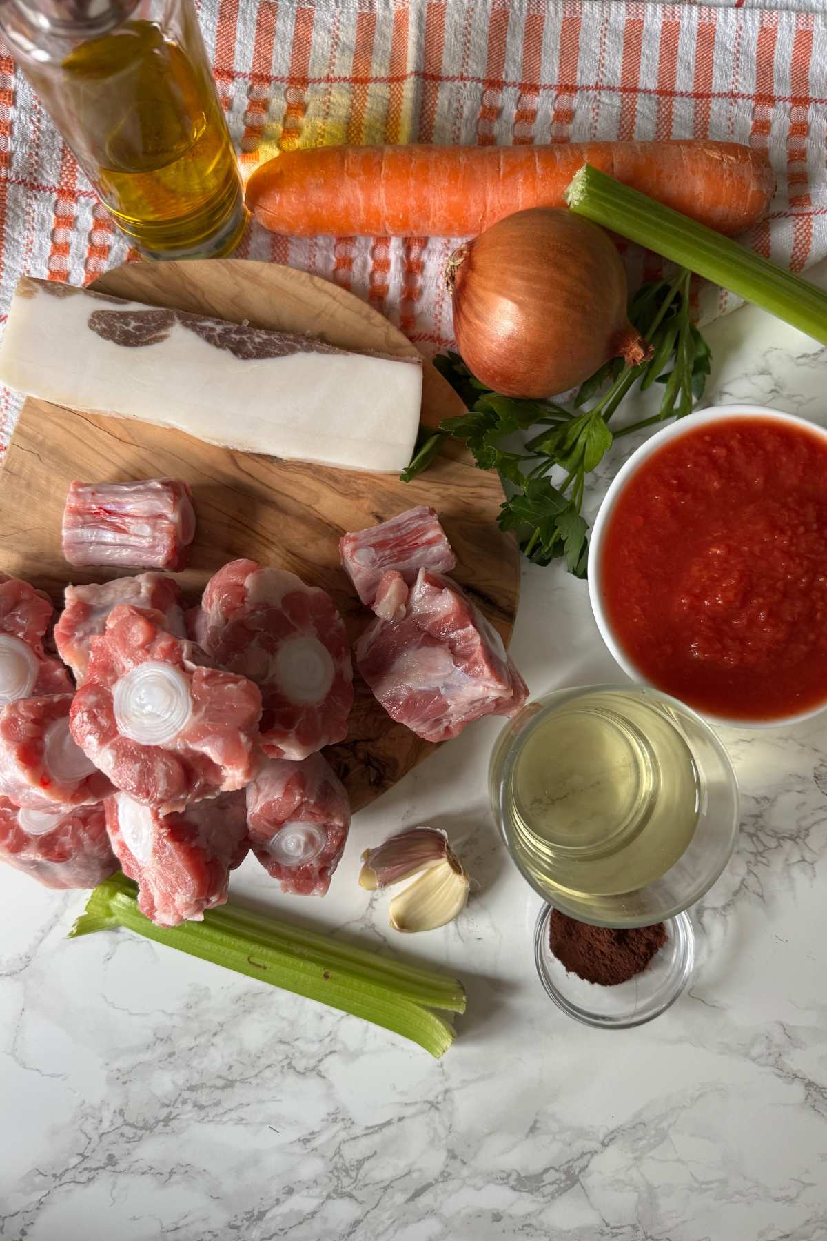 traditional coda alla vaccinara ingredients