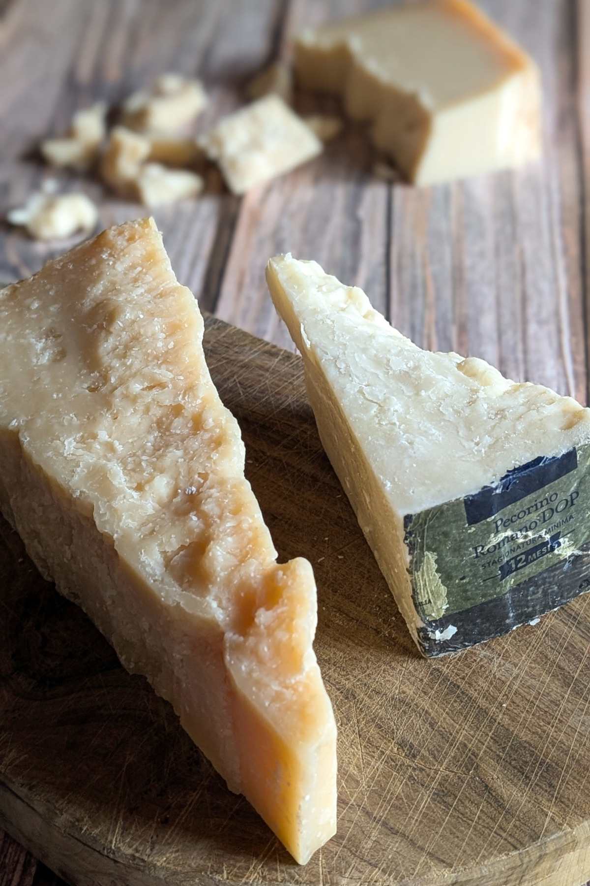 parmigiano reggiano vs pecorino romano