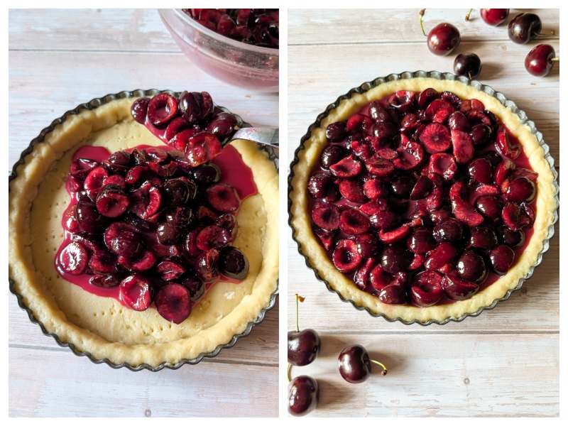 fresh cherry crostata recipe step 6