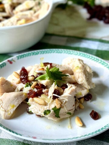 Italian chicken salad alla gonzaga