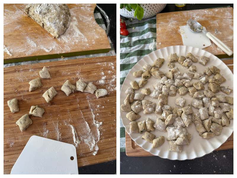 Italian eggplant gnocchi recipe step 6