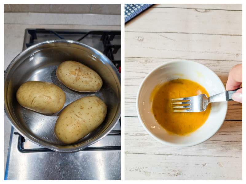 Italian potato croquettes recipe step 1