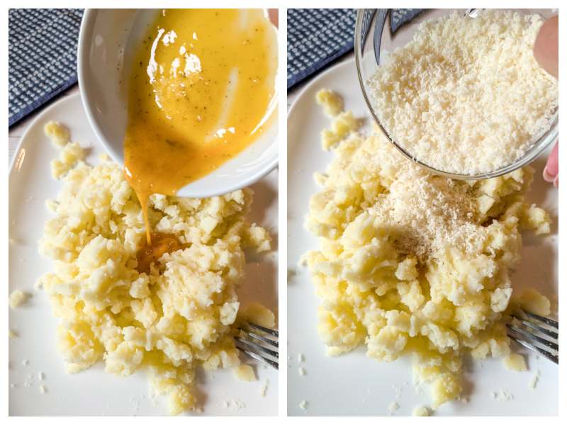Italian potato croquettes recipe step 2