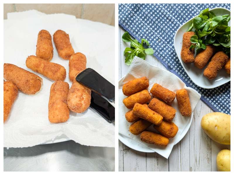 Italian potato croquettes recipe step 7