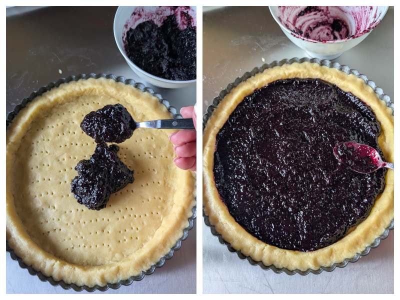blueberry jam crostata recipe step 6