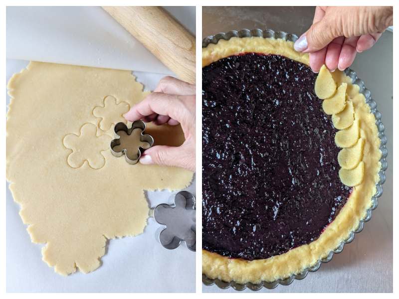 blueberry jam crostata recipe step 7