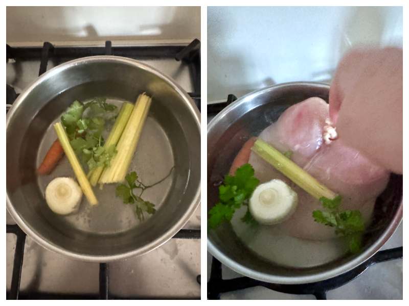chicken salad alla gonzaga recipe step 1