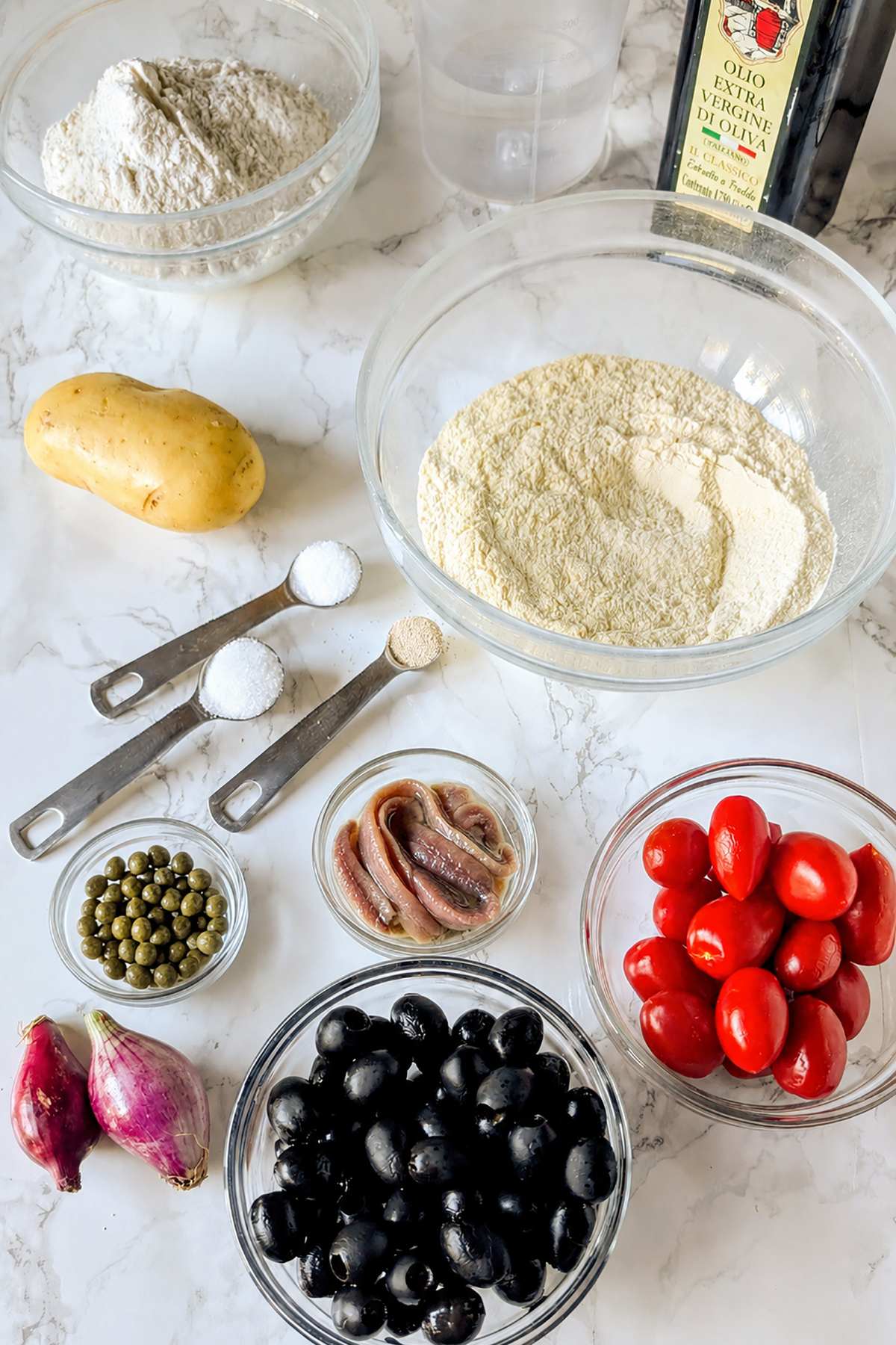 stuffed focaccia pugliese ingredients