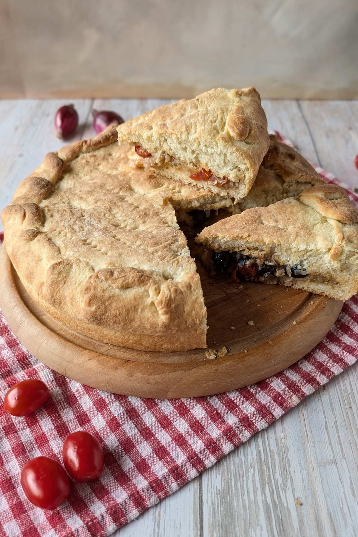 stuffed focaccia pugliese recipe