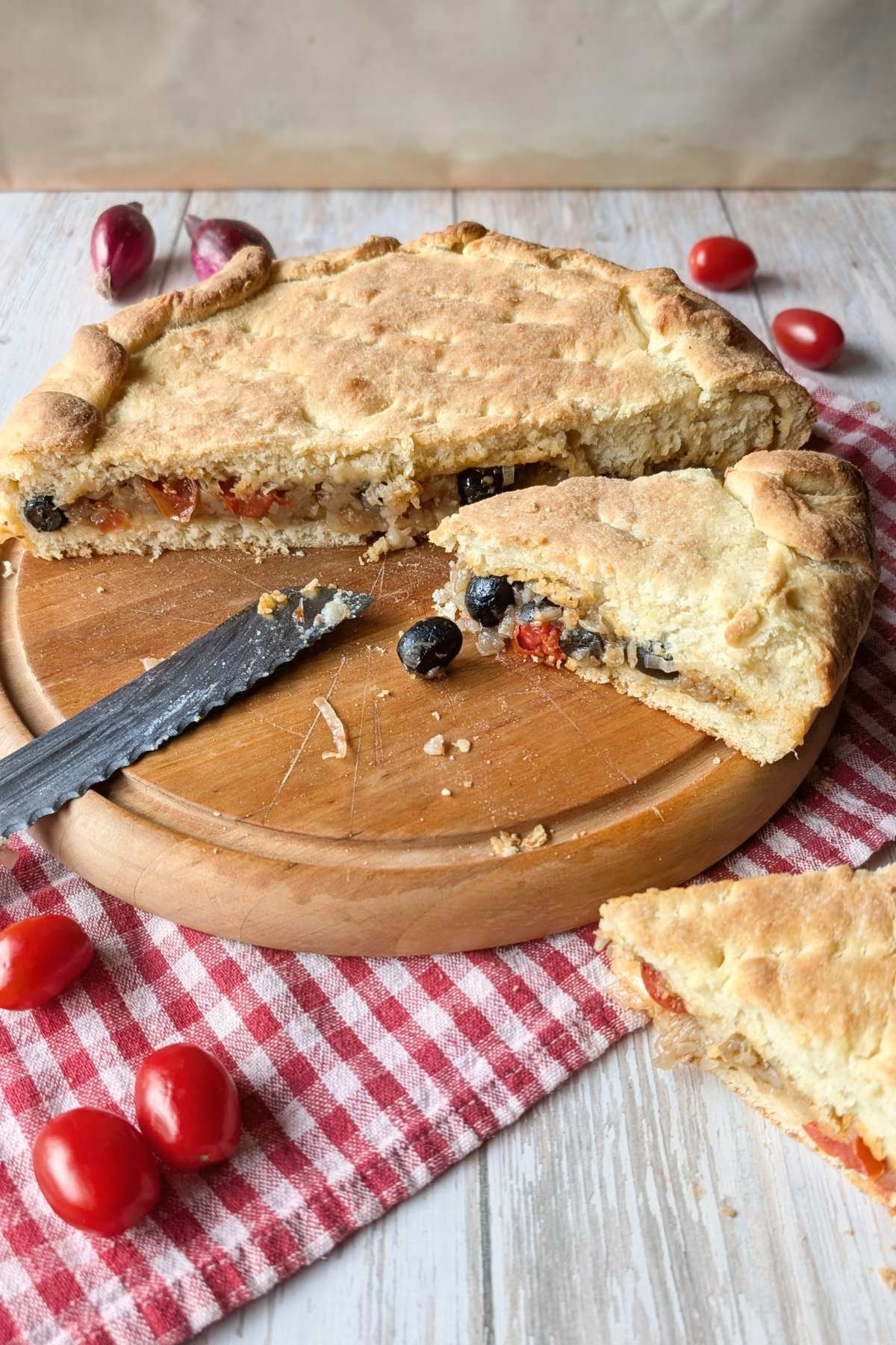 stuffed focaccia pugliese recipe