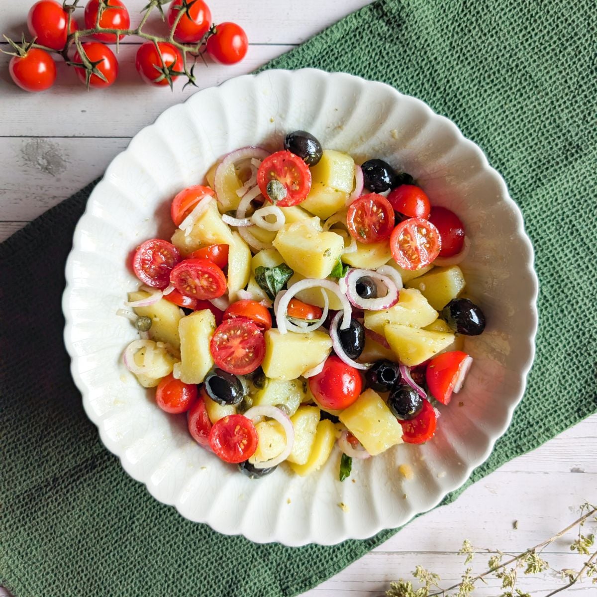 Insalata Pantesca Recipe (Sicilian Potato Salad)