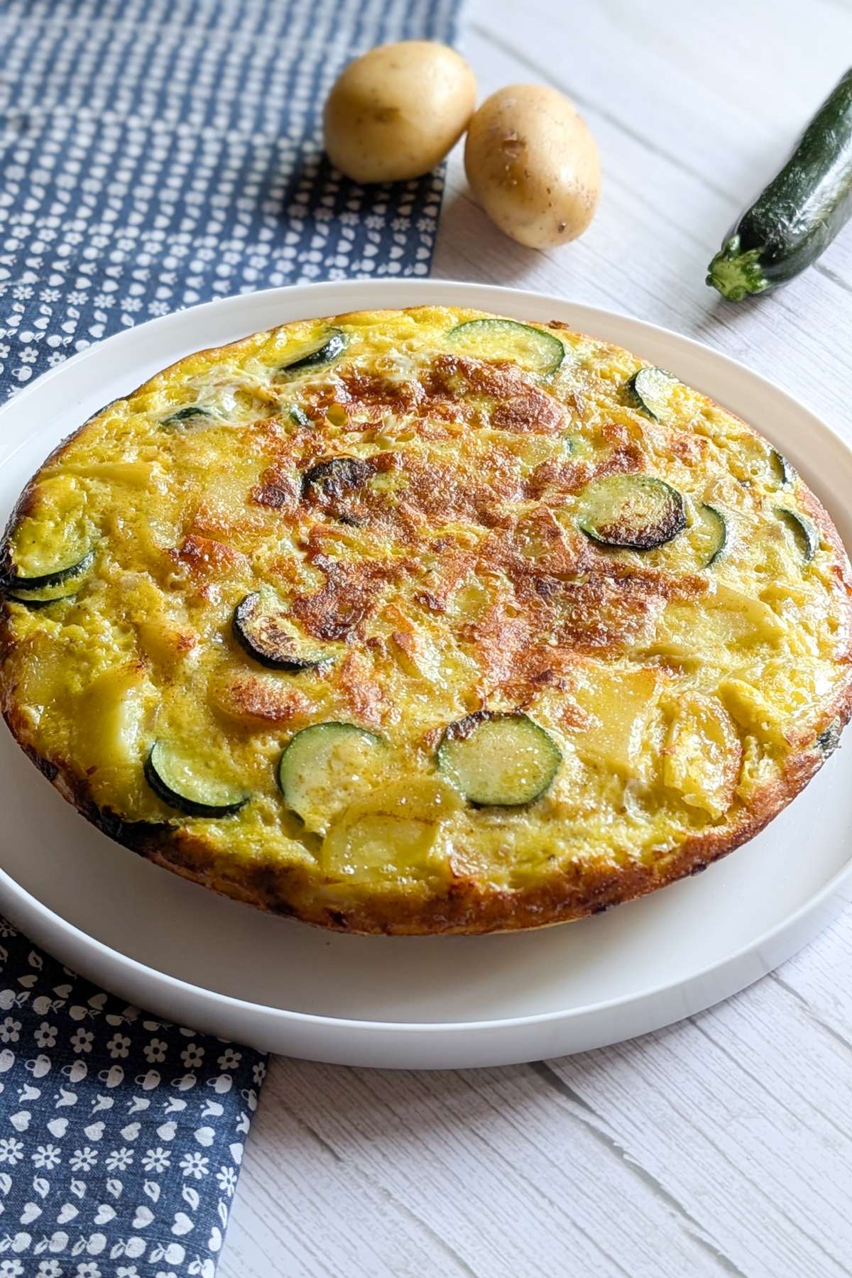zucchini and potato frittata recipe
