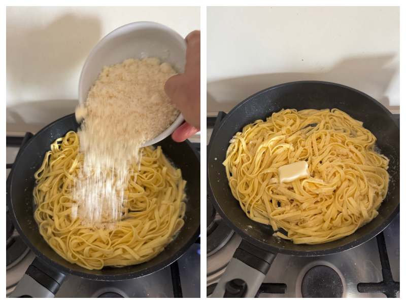 authentic fettuccine alfredo recipe step 3