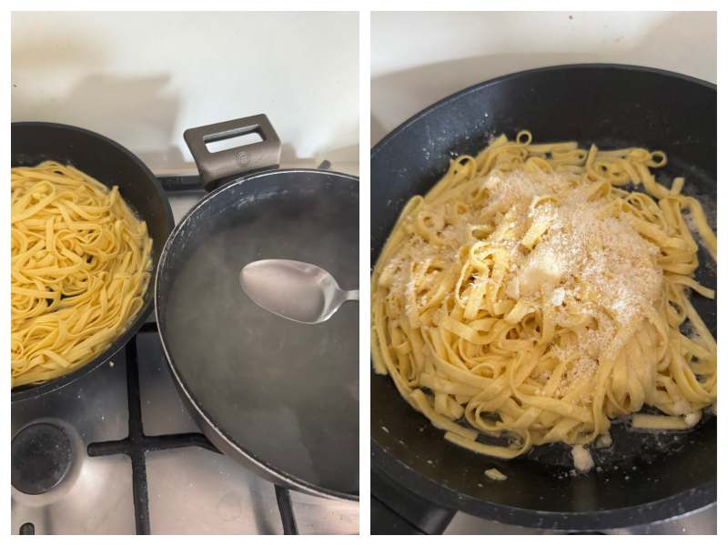 authentic fettuccine alfredo recipe step 4