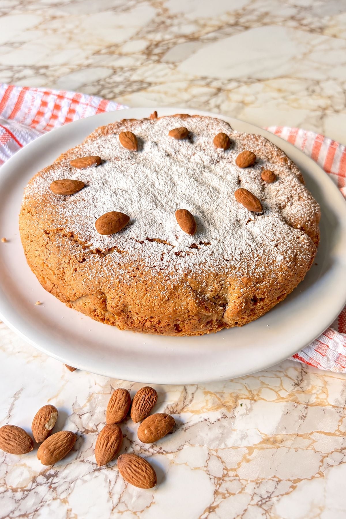 Italian almond cake recipe