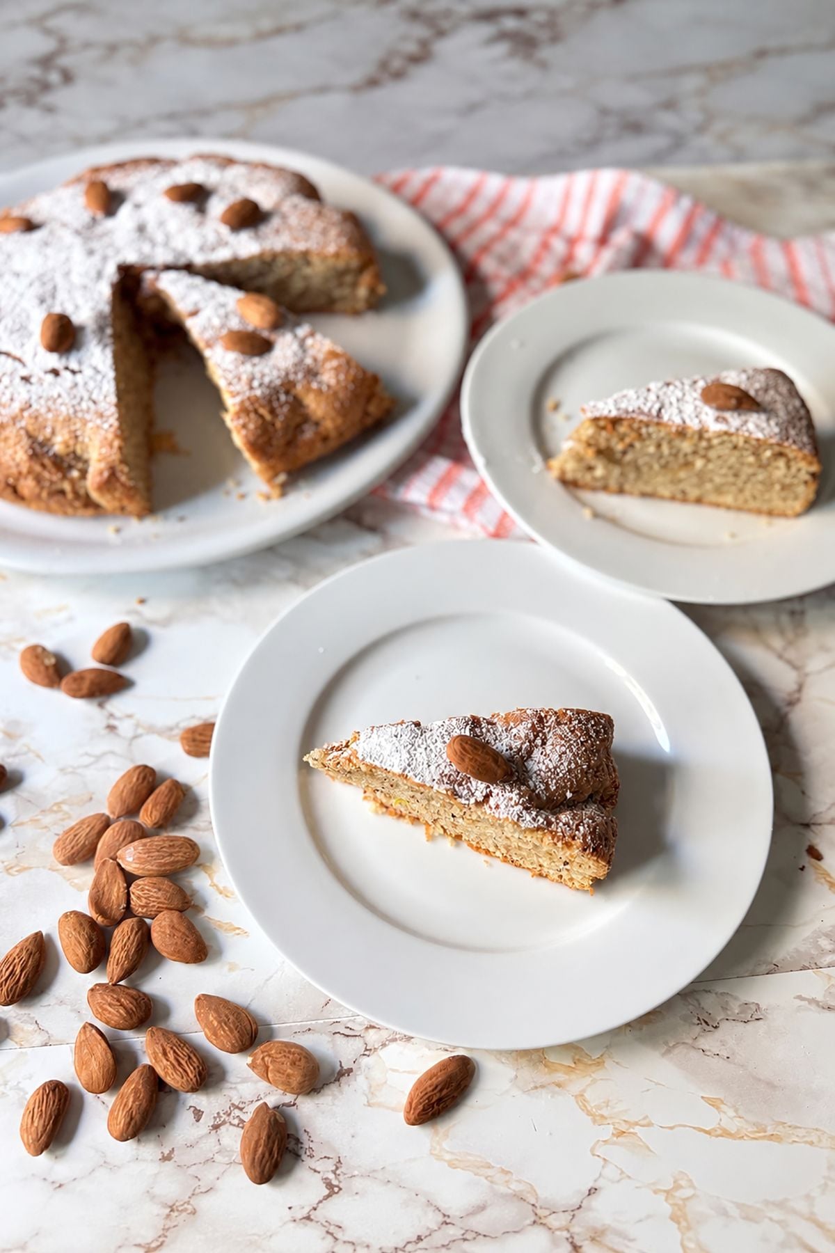 Italian almond cake recipe