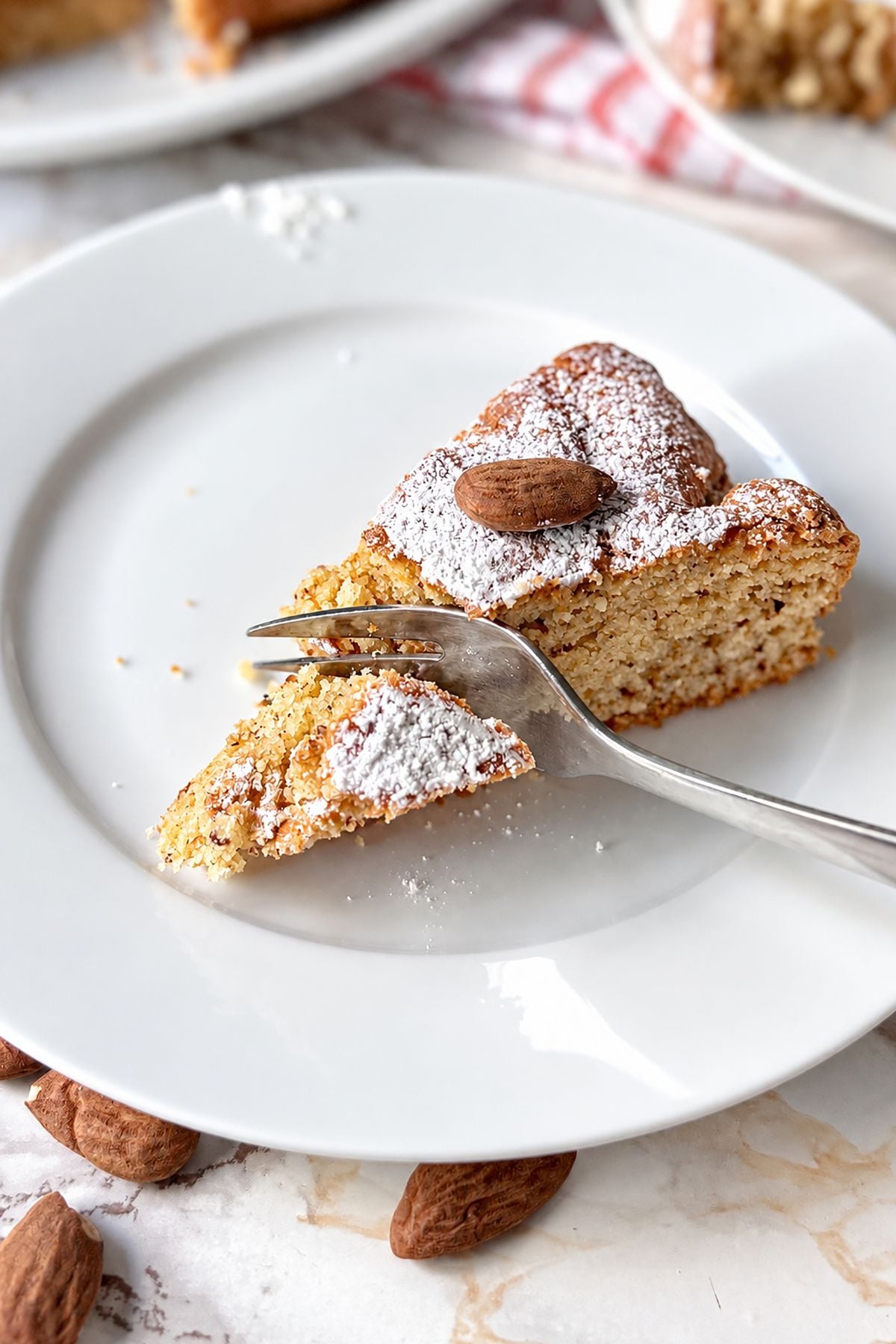 Italian almond cake recipe