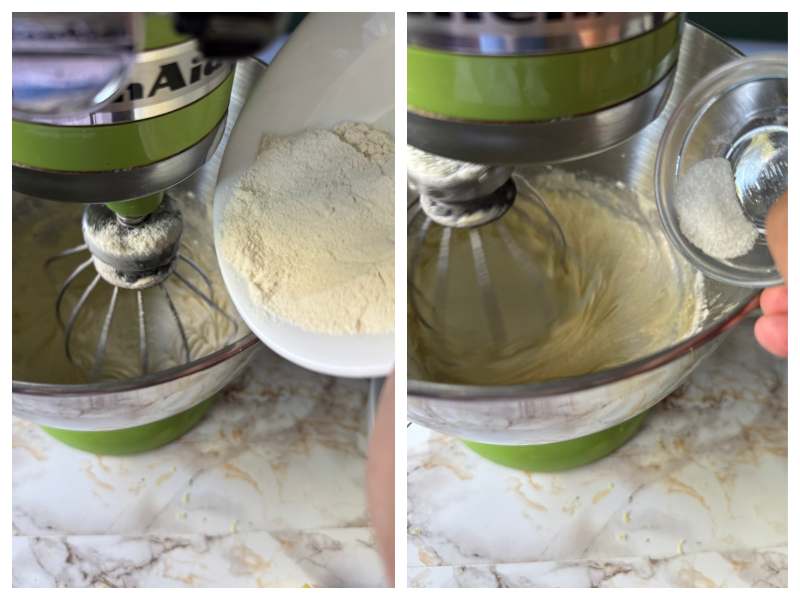 Italian almond cake recipe step 3