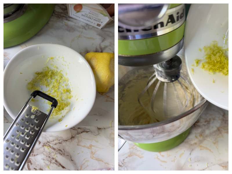 Italian almond cake recipe step 4