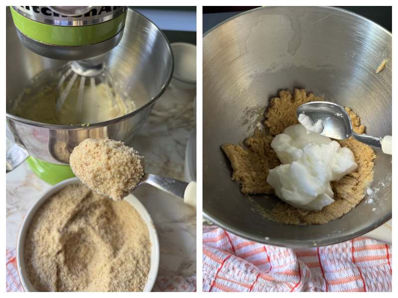 Italian almond cake recipe step 5