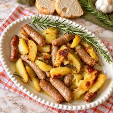 Italian sausage and potatoes recipe oven baked