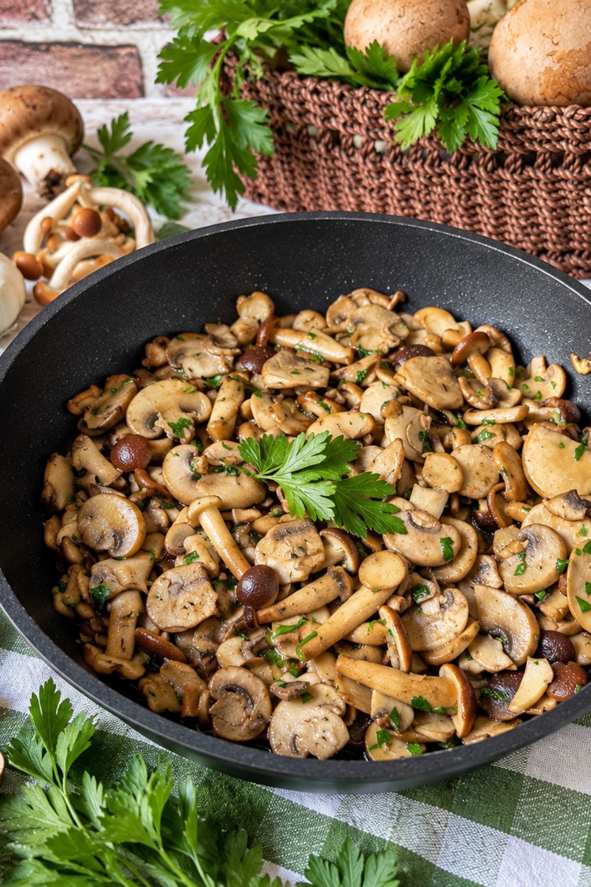Italian sautéed mushrooms