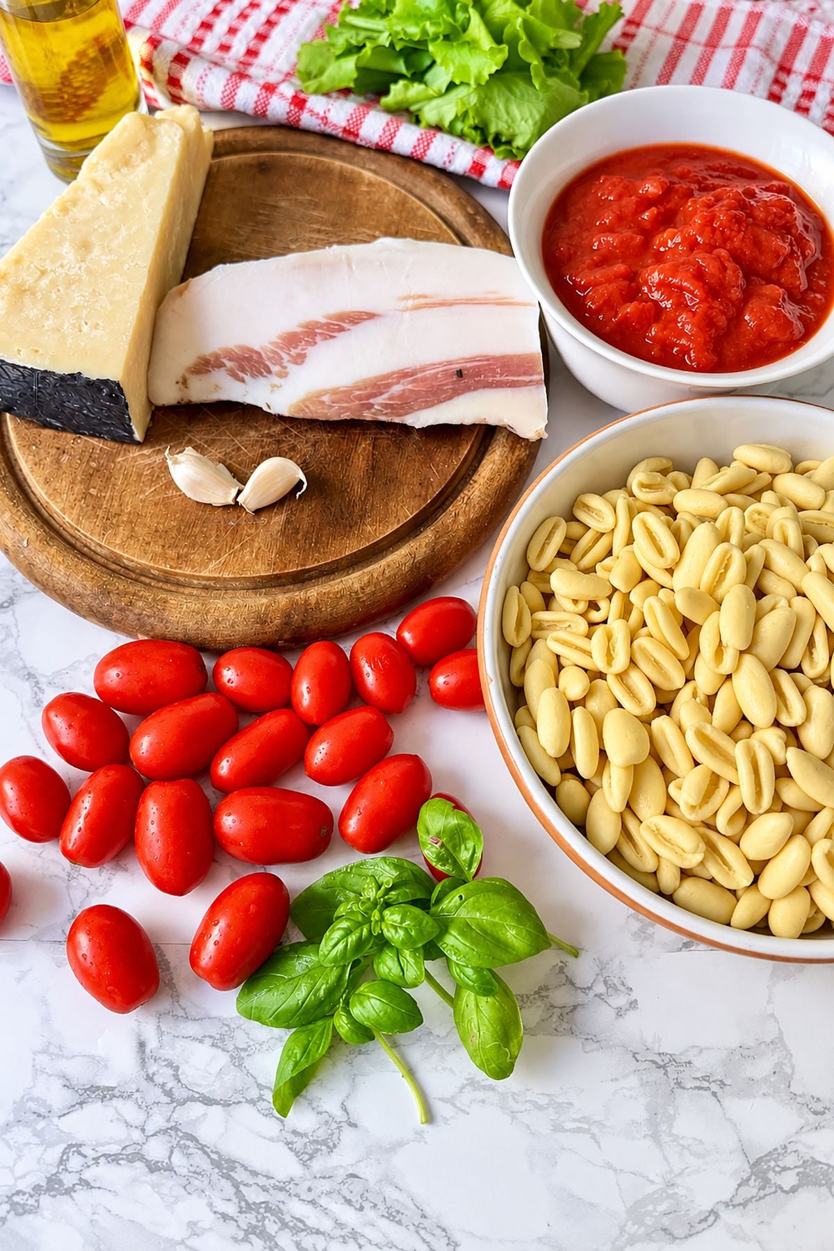 cavatelli al sugo vedovo ingredients