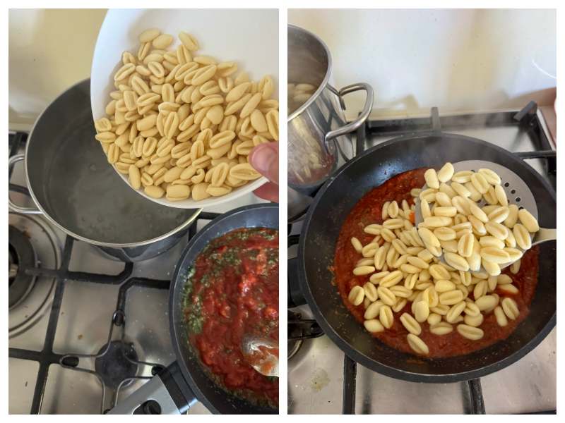 cavatelli al sugo vedovo step 3