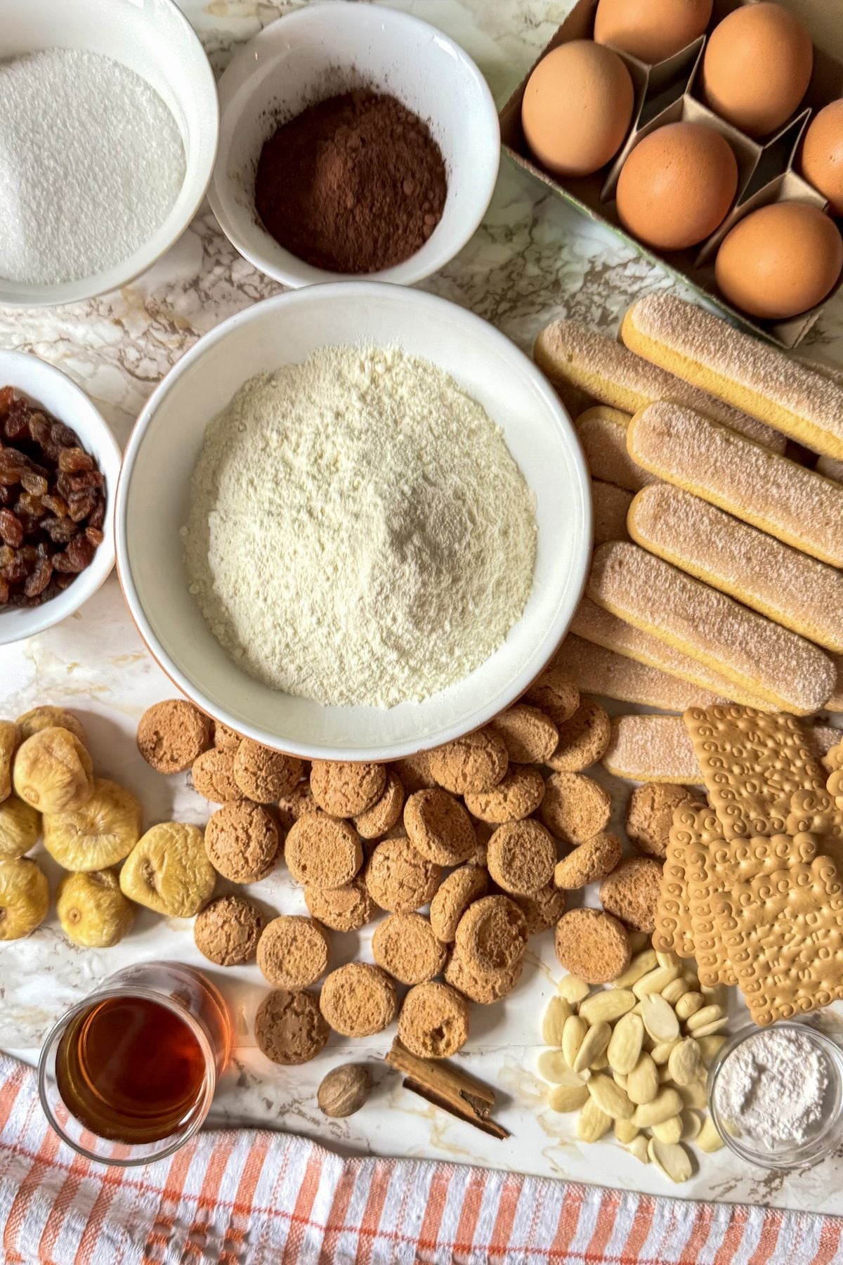 pan dei morti ingredients